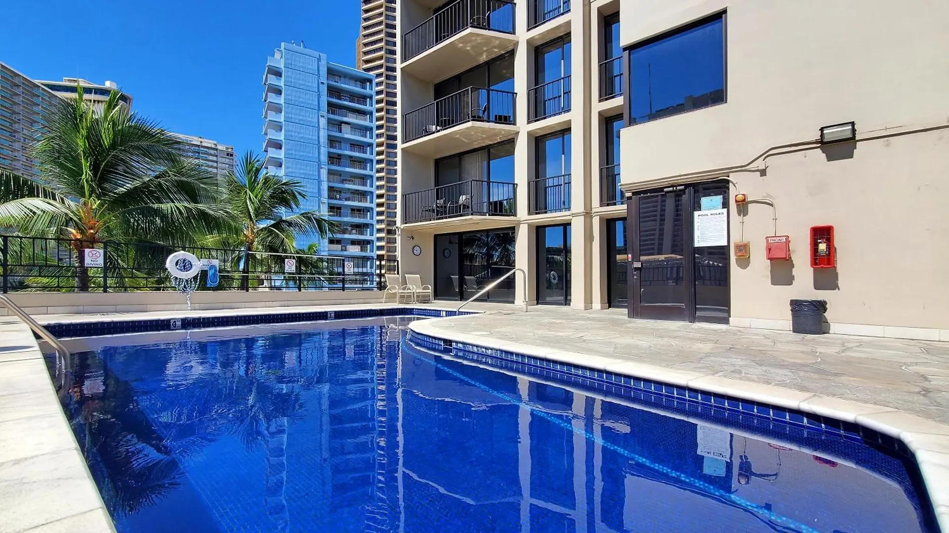 Palms At Waikiki Private Studios Honolulu 0*,